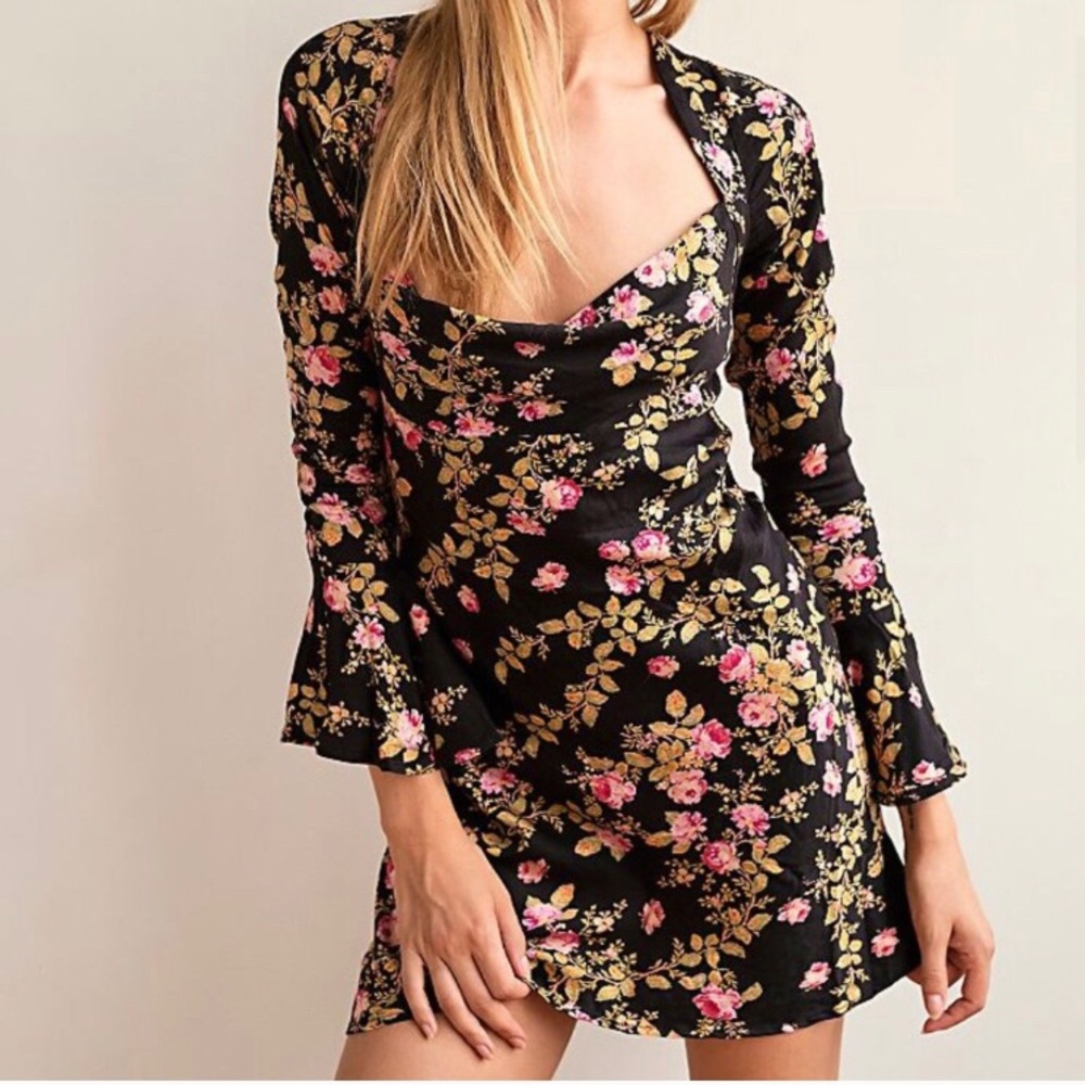 Free People Lone Star Bias Dress